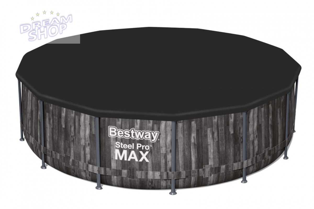 Basen Stelażowy 14FT 427x107 cm Steel Pro Max BESTWAY Basen Stelażowy 14FT 427x107 cm Steel Pro Max BESTWAY