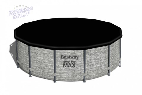 Basen Stelażowy 14FT 427x122cm Steel Pro Max BESTWAY Basen Stelażowy 14FT 427x122cm Steel Pro Max BESTWAY
