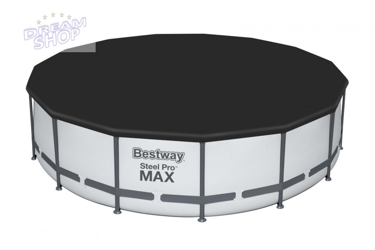Basen Stelażowy 15 Ft 457cm x 107cm Steel Pro Max BESTWAY Basen Stelażowy 15 Ft 457cm x 107cm Steel Pro Max BESTWAY