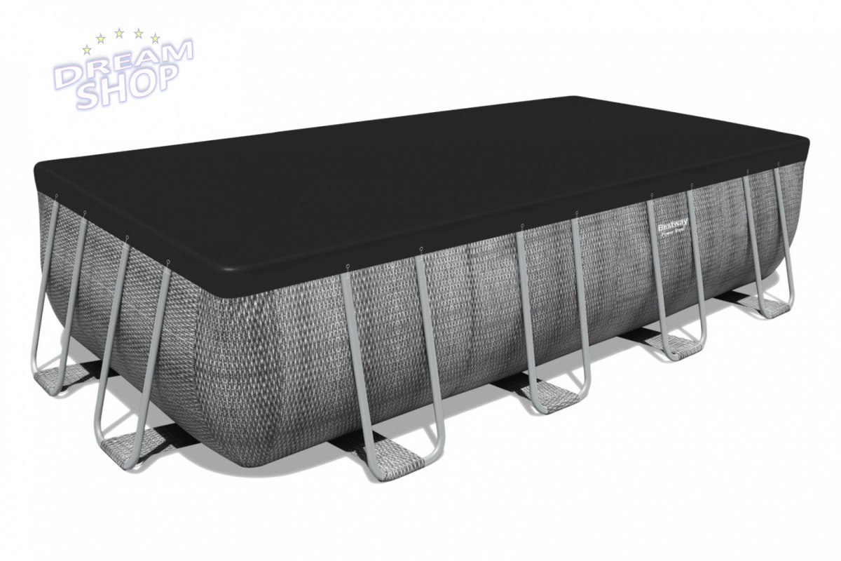 Basen Stelażowy 16 x 9,8FT 488 x 244 x 122 cm Power Steel Basen Stelażowy 16 x 9,8FT 488 x 244 x 122 cm Power Steel