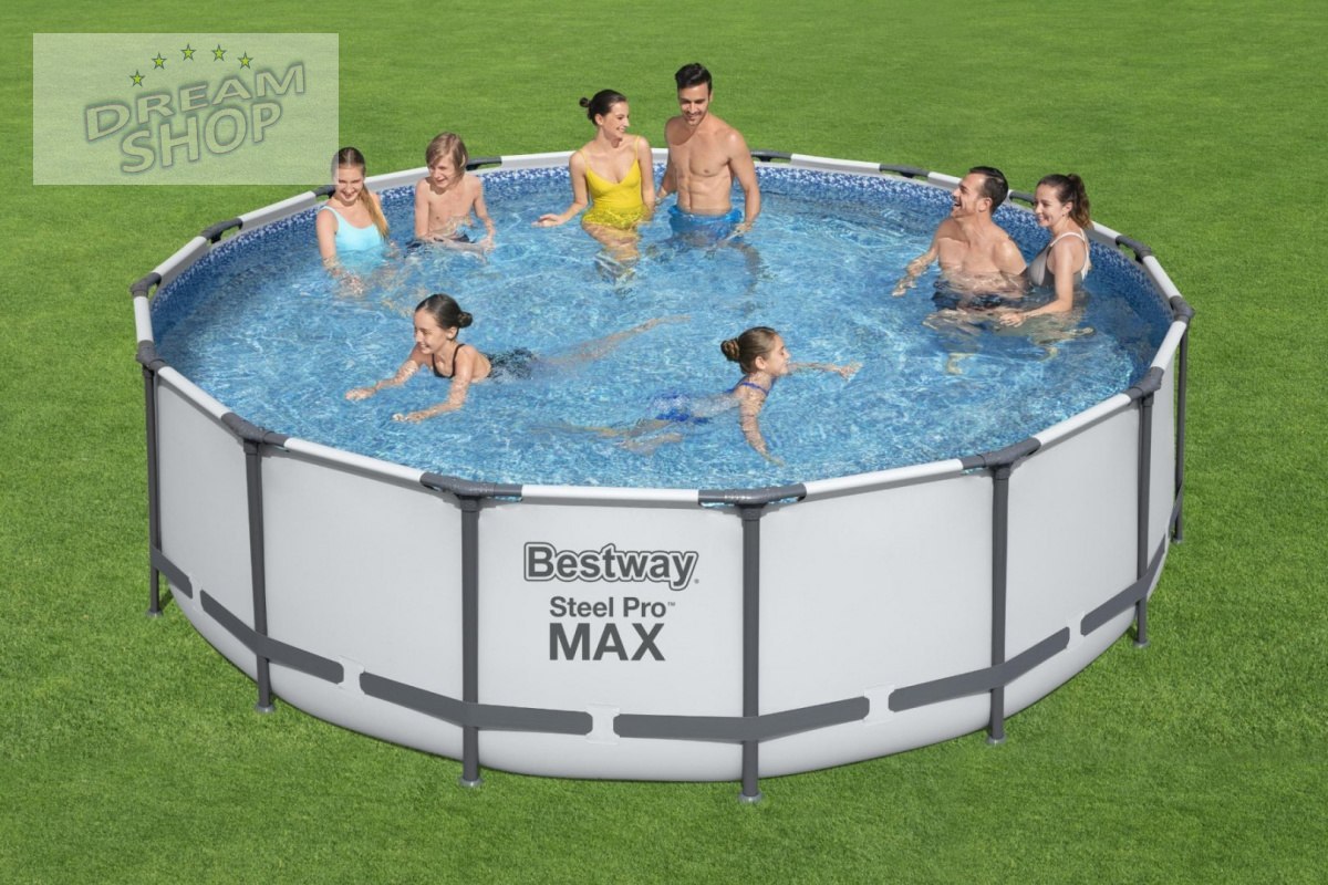 Basen Stelażowy 16FT x 48in 488 x 122 cm BESTWAY Basen Stelażowy 16FT x 48in 488 x 122 cm BESTWAY