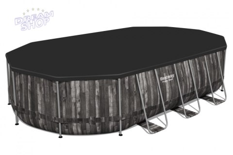 Basen Stelażowy 20FT 610 x 366 x 122 cm Power Steel BESTW Basen Stelażowy 20FT 610 x 366 x 122 cm Power Steel BESTW
