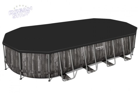 Basen Stelażowy 24 FT 732 x 366 x 122 cm Power Steel BEST Basen Stelażowy 24 FT 732 x 366 x 122 cm Power Steel BEST