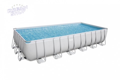 Basen Stelażowy 24FT 732x366x132 cm POWERSteel 6w1 BESTWAY Basen Stelażowy 24FT 732x366x132 cm POWERSteel 6w1 BESTWAY
