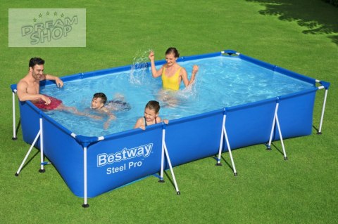 Basen Stelażowy 400x211x81cm Family 3w1 BESTWAY Basen Stelażowy 400x211x81cm Family 3w1 BESTWAY