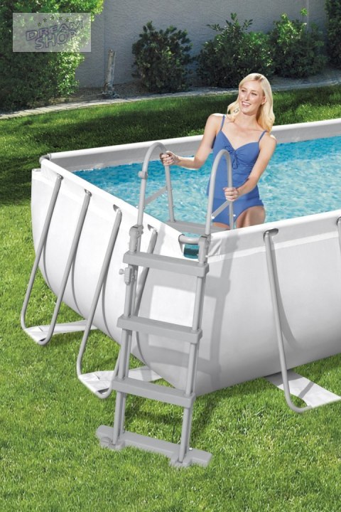 Basen Stelażowy 404x201x100cm POWERSteel BESTWAY Basen Stelażowy 404x201x100cm POWERSteel BESTWAY