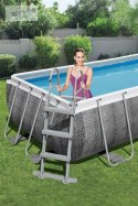 Basen Stelażowy 404 cm x 201 cm x 100 cm Power Steel Bestwa