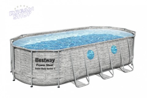 Basen Stelażowy 549 cm x 274 cm x 122 cm, Power Steel Swim Basen Stelażowy 549 cm x 274 cm x 122 cm, Power Steel Swim
