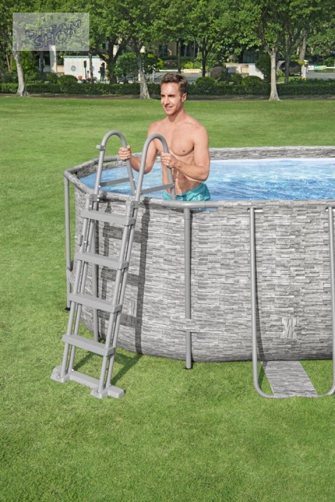 Basen Stelażowy 549 cm x 274 cm x 122 cm, Power Steel Swim Basen Stelażowy 549 cm x 274 cm x 122 cm, Power Steel Swim