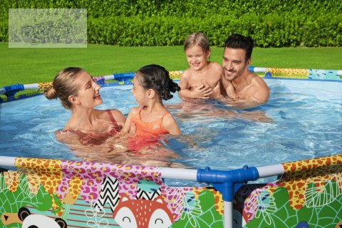 Basen Stelażowy 9FT 274x66cm BESTWAY Basen Stelażowy 9FT 274x66cm BESTWAY