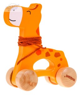 Drewniany Jeździk Żyrafa