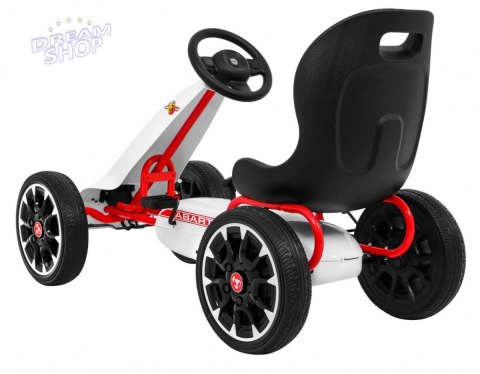 Gokart ABARTH Biały Gokart ABARTH Biały