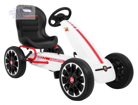 Gokart ABARTH Biały Gokart ABARTH Biały