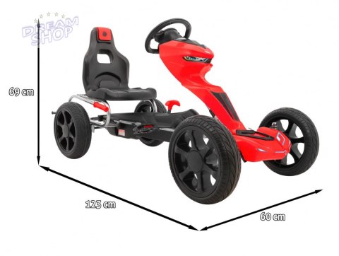 Gokart Grand Ride Czerwony Gokart Grand Ride Czerwony