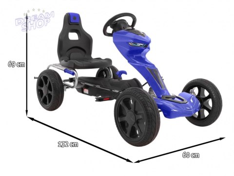 Gokart Grand Ride Niebieski Gokart Grand Ride Niebieski