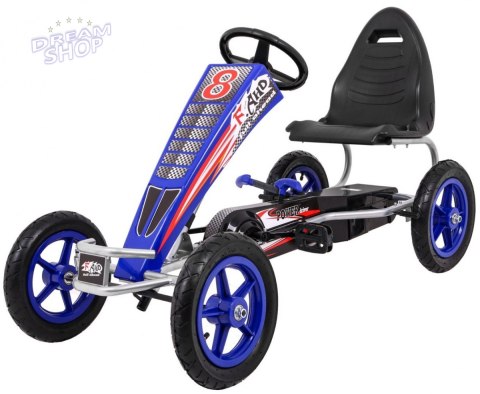 Gokart Na Pedały Full Ahead AIR Niebieski Gokart Na Pedały Full Ahead AIR Niebieski