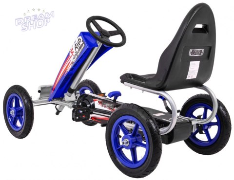 Gokart Na Pedały Full Ahead AIR Niebieski Gokart Na Pedały Full Ahead AIR Niebieski