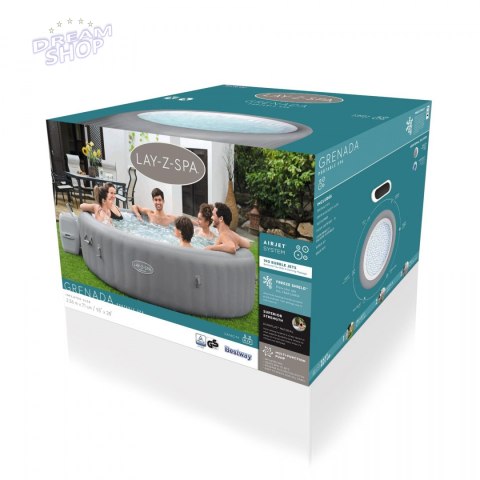 Lay-Z-Spa Grenada Jacuzzi BESTWAY Lay-Z-Spa Grenada Jacuzzi BESTWAY