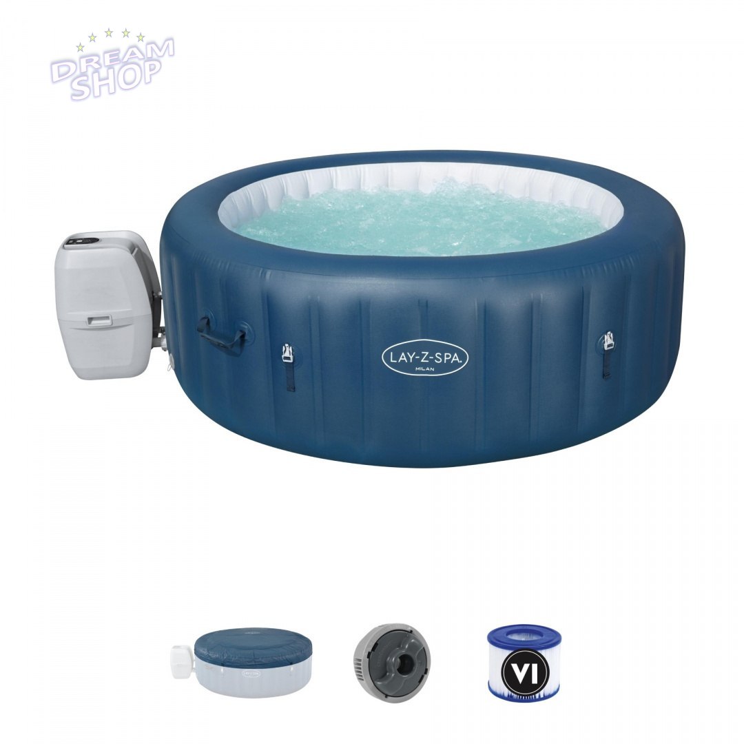 Lay-Z-Spa Milan Jacuzzi BESTWAY Lay-Z-Spa Milan Jacuzzi BESTWAY