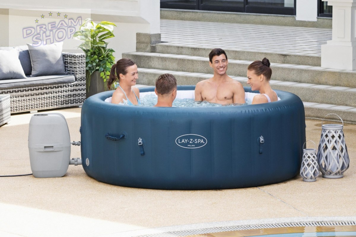 Lay-Z-Spa Milan Jacuzzi BESTWAY Lay-Z-Spa Milan Jacuzzi BESTWAY