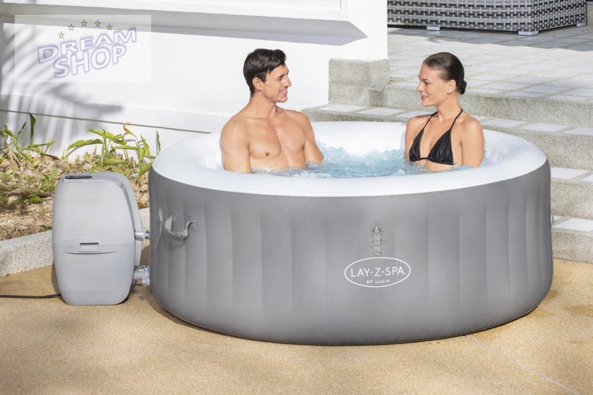 Lay-Z-Spa ST Lucia Jacuzzi BESTWAY Lay-Z-Spa ST Lucia Jacuzzi BESTWAY
