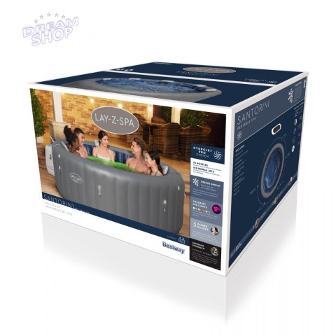 Lay-Z-Spa Santorini Jacuzzi BESTWAY Lay-Z-Spa Santorini Jacuzzi BESTWAY
