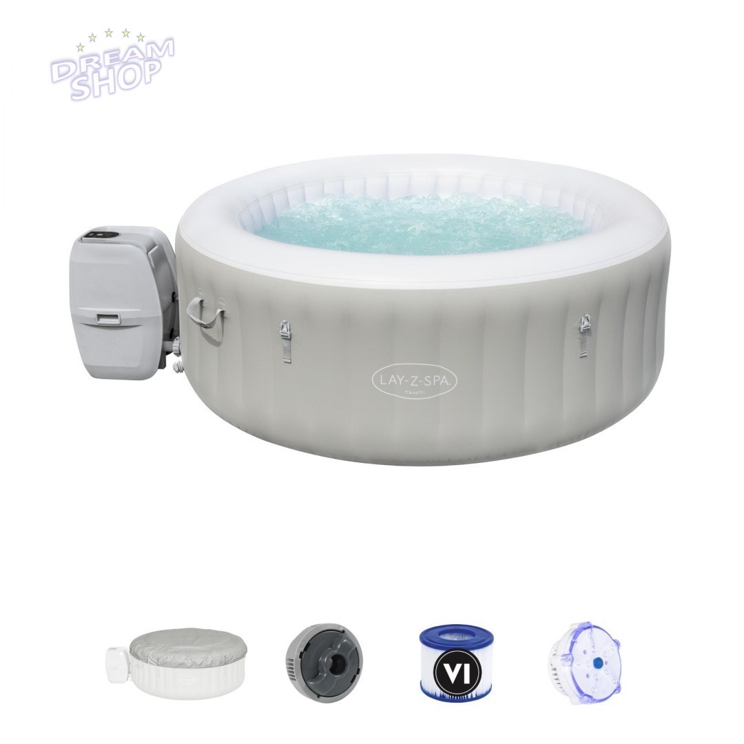 Lay-Z-Spa Tahiti Jacuzzi BESTWAY Lay-Z-Spa Tahiti Jacuzzi BESTWAY