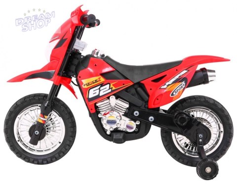 Motorek CROSS Czerwony Motorek CROSS Czerwony