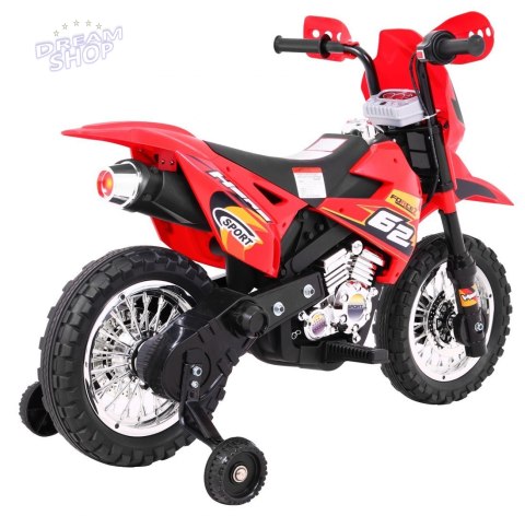 Motorek CROSS Czerwony Motorek CROSS Czerwony