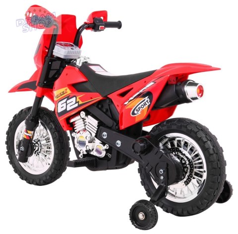 Motorek CROSS Czerwony Motorek CROSS Czerwony