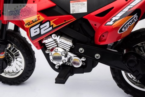 Motorek CROSS Czerwony Motorek CROSS Czerwony