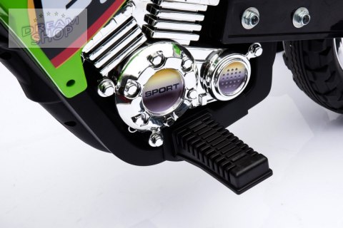 Motorek CROSS Zielony