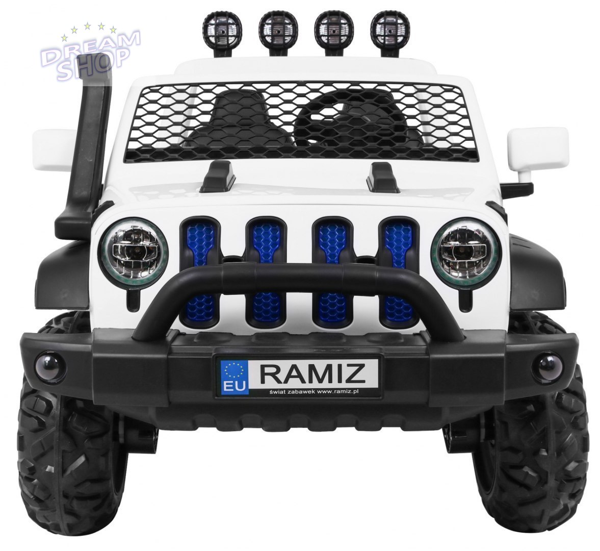 Pojazd AllRoad 4x4 biały Pojazd AllRoad 4x4 biały