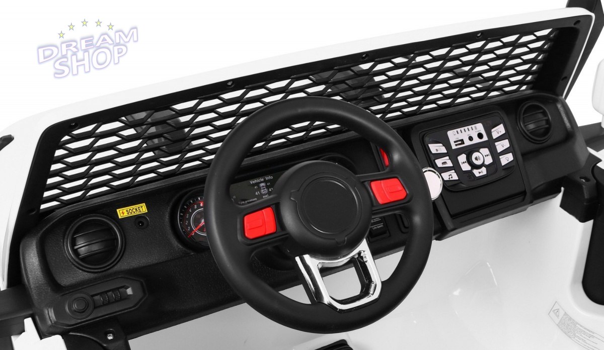 Pojazd AllRoad 4x4 biały Pojazd AllRoad 4x4 biały