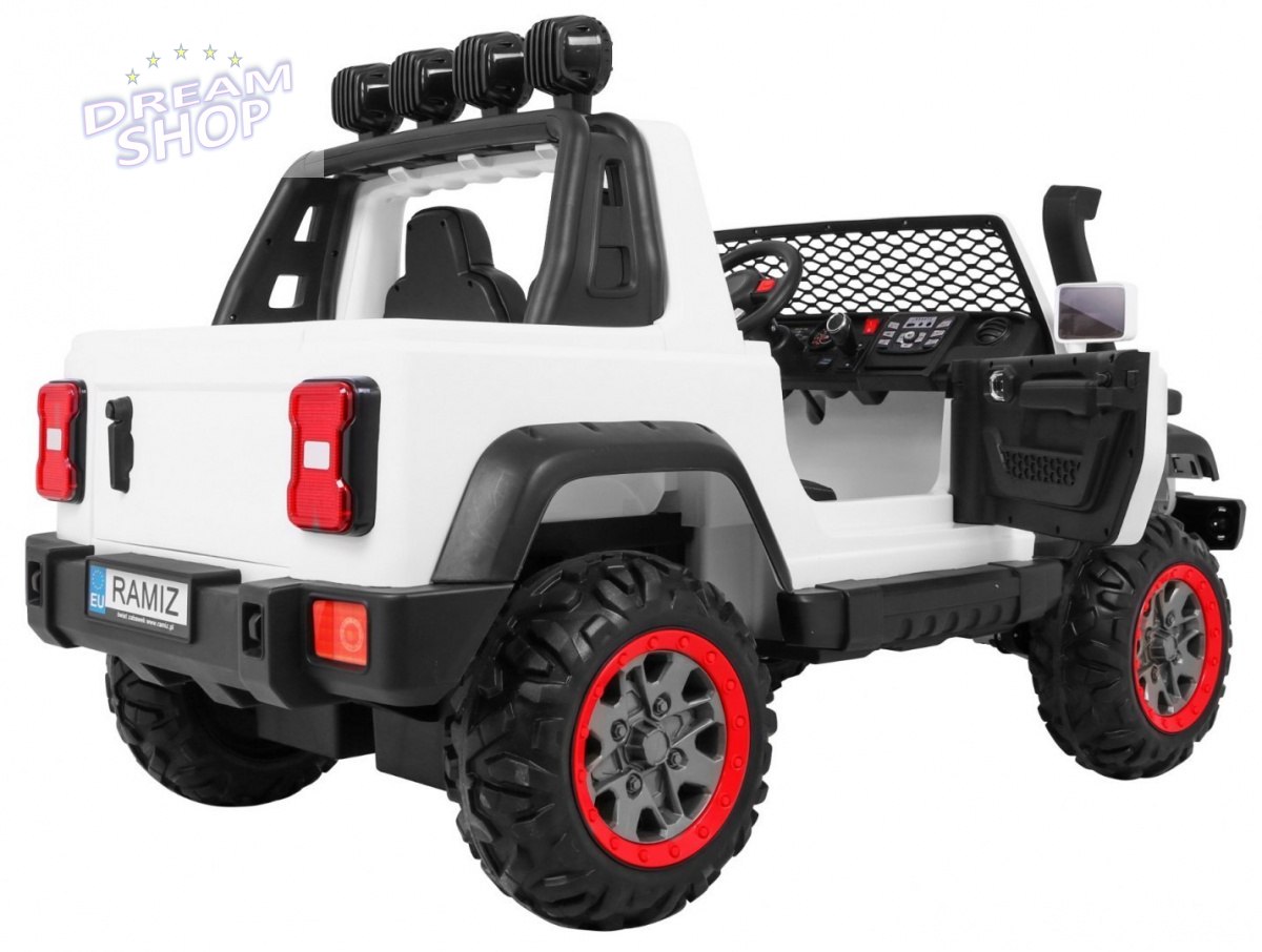 Pojazd AllRoad 4x4 biały Pojazd AllRoad 4x4 biały