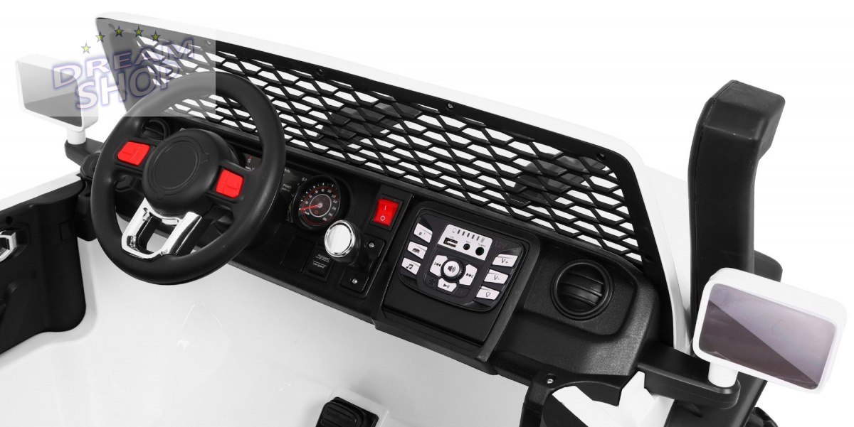 Pojazd AllRoad 4x4 biały Pojazd AllRoad 4x4 biały