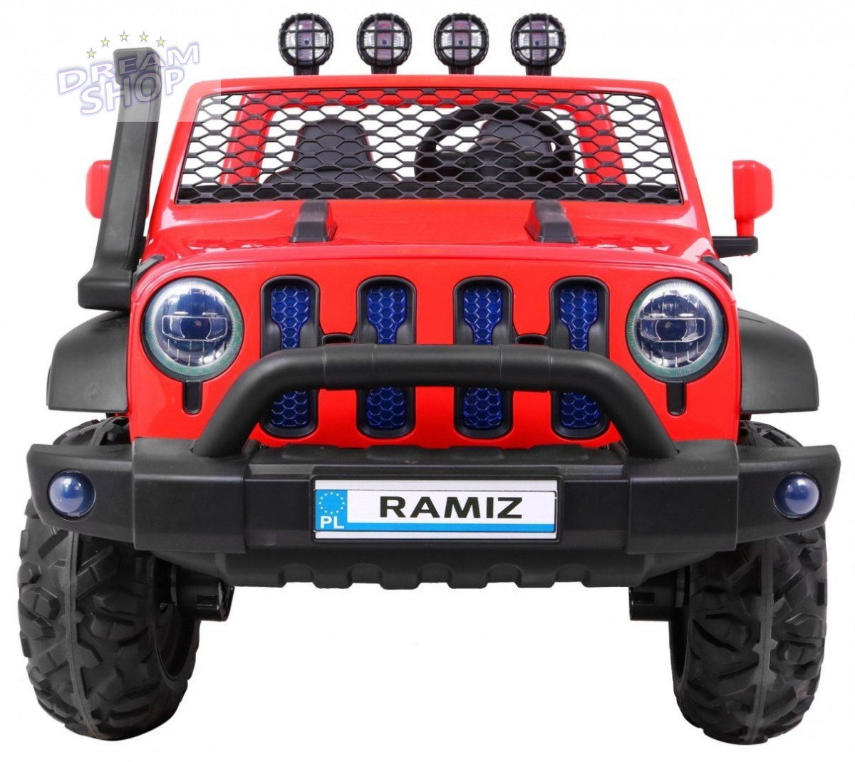 Pojazd AllRoad 4x4 czerwony Pojazd AllRoad 4x4 czerwony
