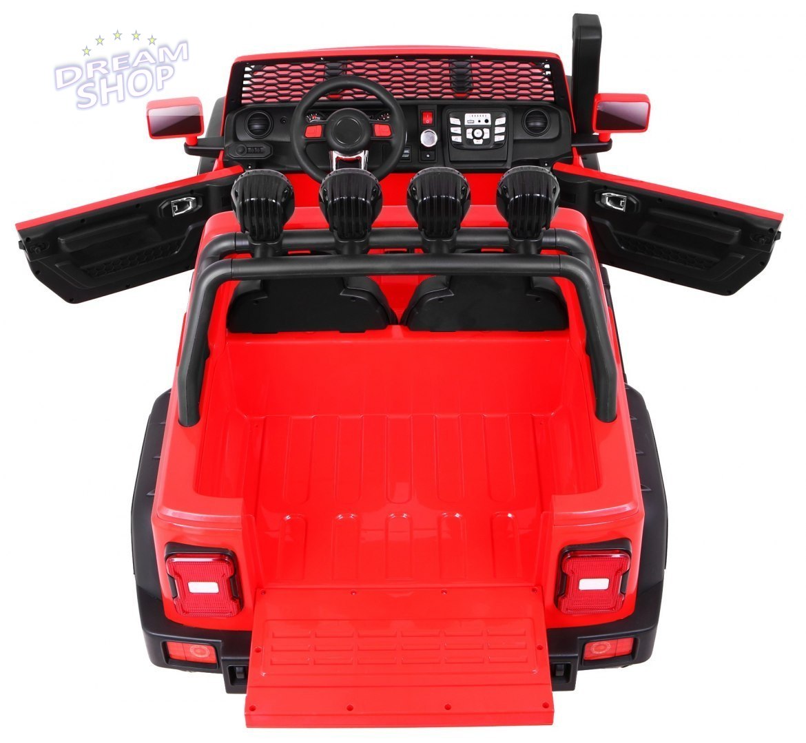 Pojazd AllRoad 4x4 czerwony Pojazd AllRoad 4x4 czerwony