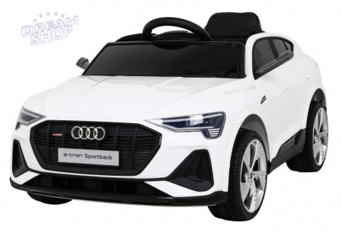 Pojazd Audi E-Tron Sportback Biały Pojazd Audi E-Tron Sportback Biały