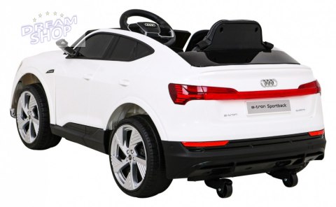 Pojazd Audi E-Tron Sportback Biały Pojazd Audi E-Tron Sportback Biały
