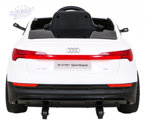 Pojazd Audi E-Tron Sportback Biały Pojazd Audi E-Tron Sportback Biały