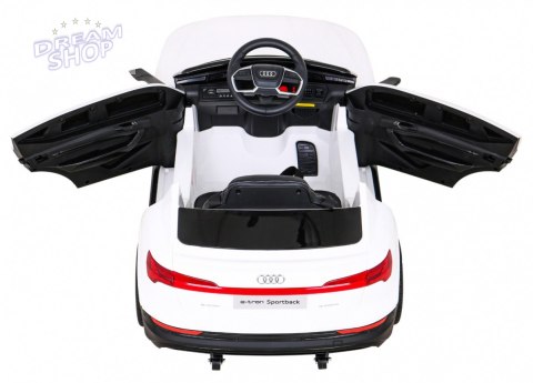 Pojazd Audi E-Tron Sportback Biały Pojazd Audi E-Tron Sportback Biały