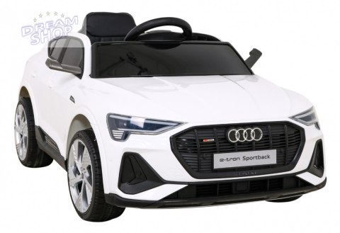 Pojazd Audi E-Tron Sportback Biały Pojazd Audi E-Tron Sportback Biały