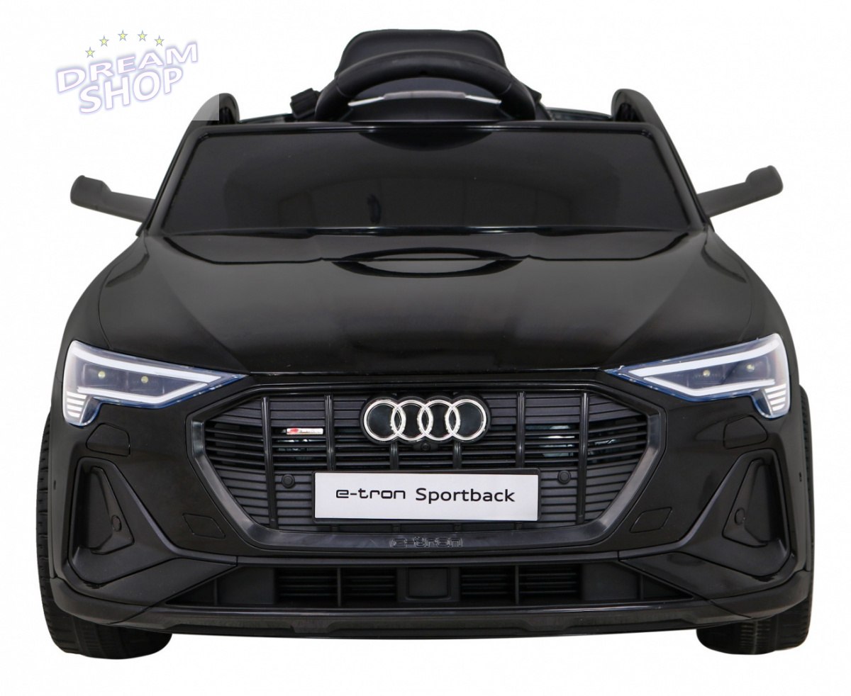 Pojazd Audi E-Tron Sportback Czarny Pojazd Audi E-Tron Sportback Czarny