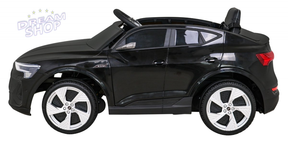 Pojazd Audi E-Tron Sportback Czarny Pojazd Audi E-Tron Sportback Czarny