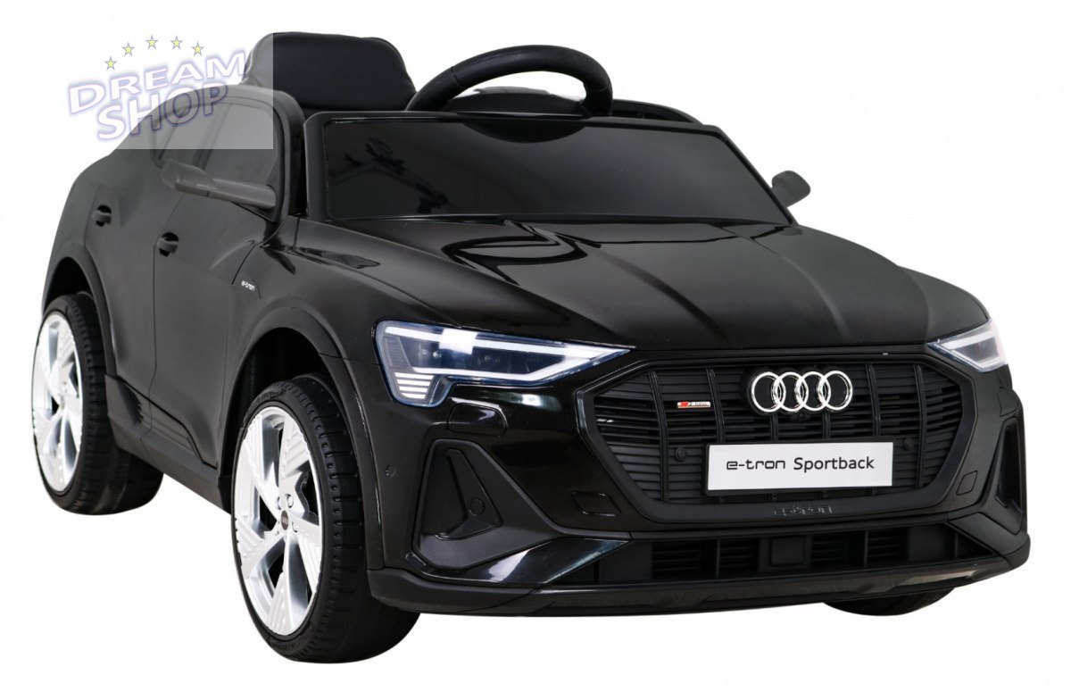 Pojazd Audi E-Tron Sportback Czarny Pojazd Audi E-Tron Sportback Czarny