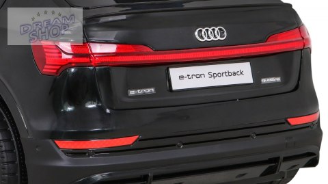 Pojazd Audi E-Tron Sportback Czarny Pojazd Audi E-Tron Sportback Czarny