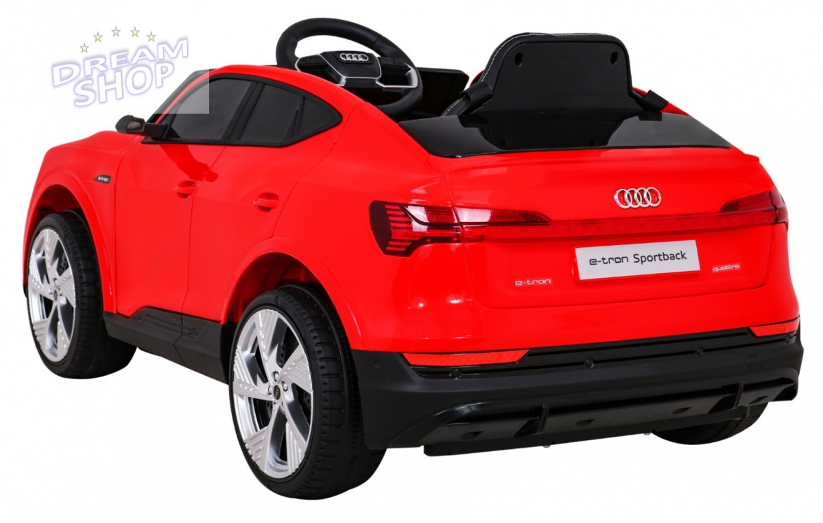 Pojazd Audi E-Tron Sportback Czerwony Pojazd Audi E-Tron Sportback Czerwony
