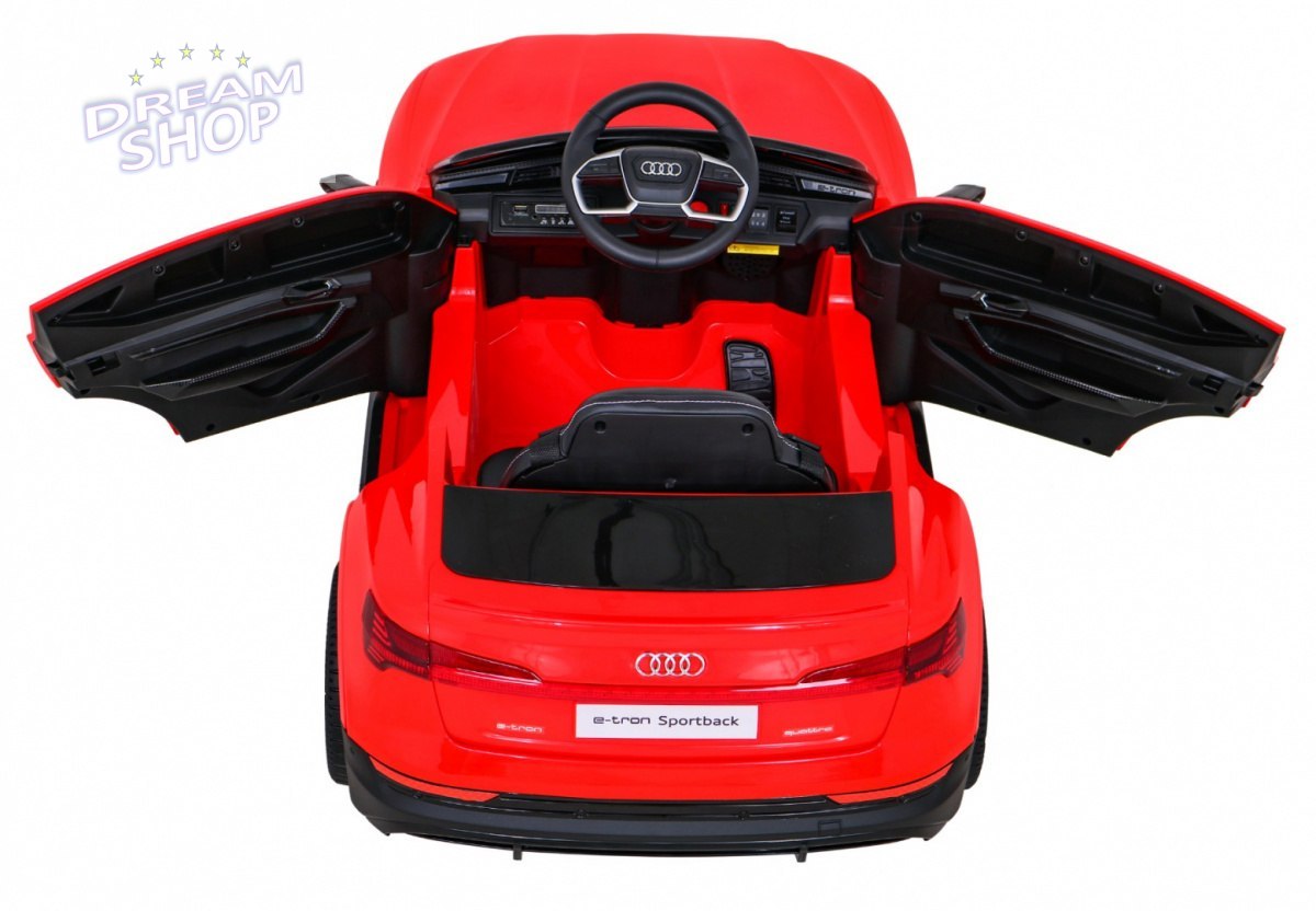 Pojazd Audi E-Tron Sportback Czerwony Pojazd Audi E-Tron Sportback Czerwony