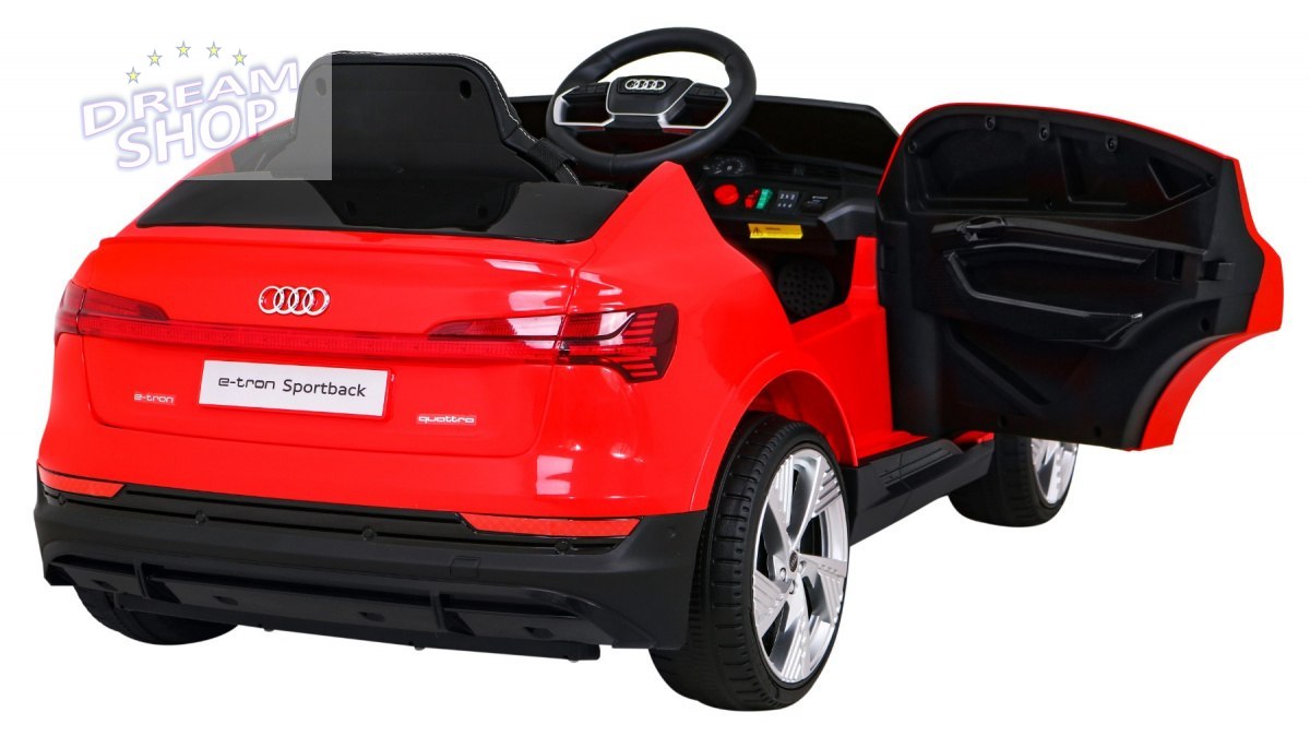 Pojazd Audi E-Tron Sportback Czerwony Pojazd Audi E-Tron Sportback Czerwony